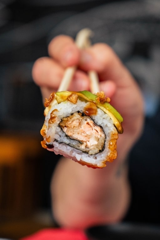 Comer Shushi en Deltebre